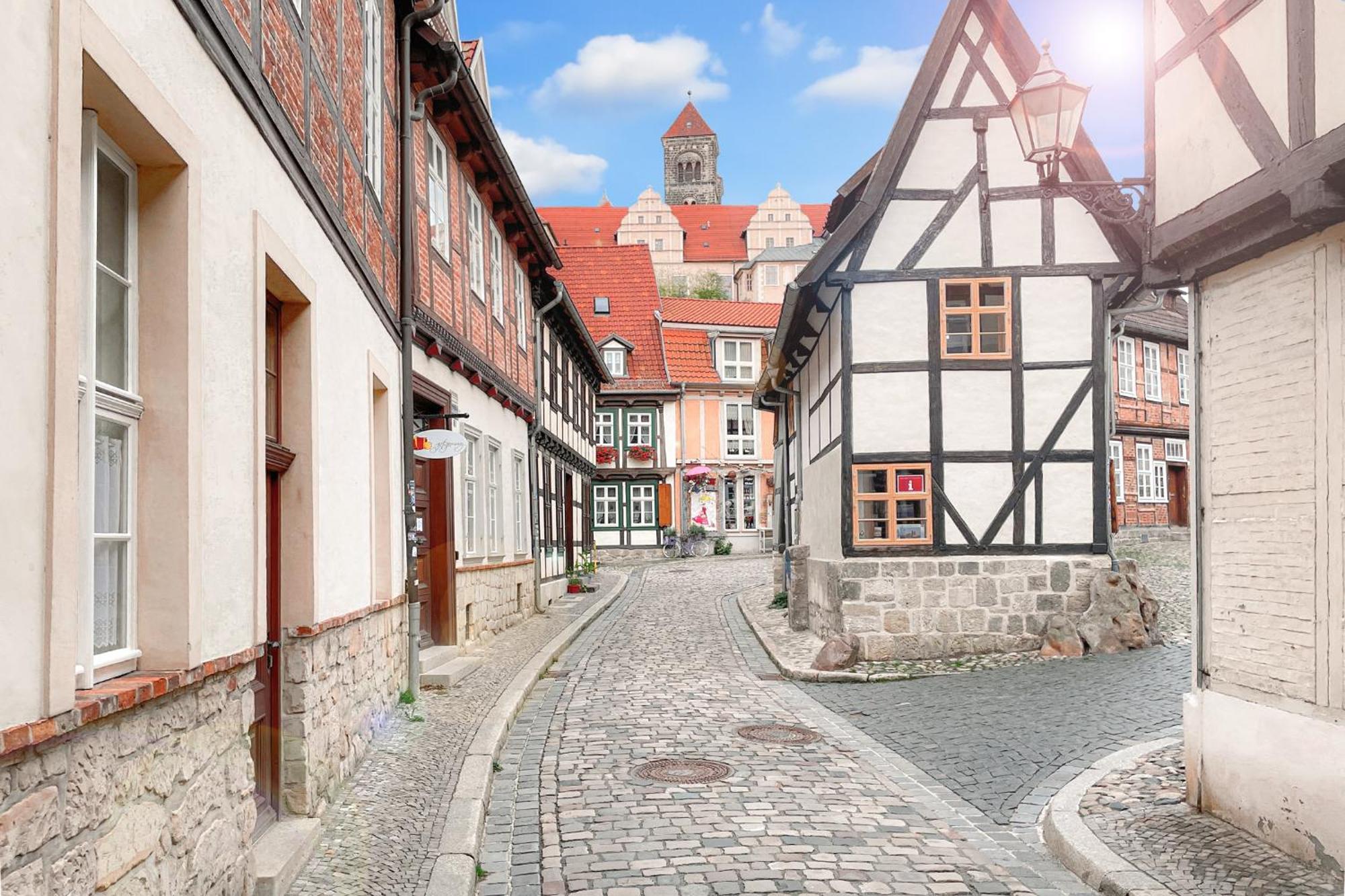 Ferienwohnung Mit Brunnen Quedlinburg Exterior photo